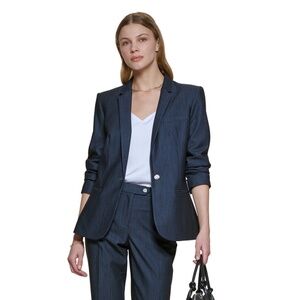 Calvin Klein One Button Blazer